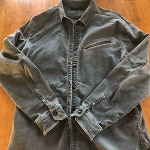 John Varvatos Charcoal Button Down | M